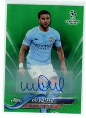 Kyle Walker [Autograph Green Refractor] Soccer Cards 2017 Topps Chrome UEFA Champions League Prices