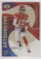 Patrick Mahomes II [Red] #A11 Football Cards 2020 Panini Illusions Astounding Prices