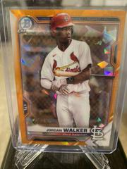 Jordan Walker [Orange] #BCP-236 Baseball Cards 2021 Bowman Chrome Sapphire Prospects Prices