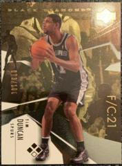 Tim Duncan #147 Basketball Cards 2003 Upper Deck Black Diamond Prices