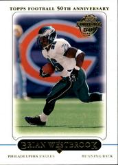 Brian Westbrook #1 Football Cards 2005 Topps Prices