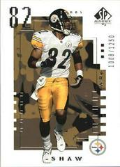 Bobby Shaw #152 Football Cards 2000 SP Authentic Prices