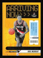 Kris Murray Basketball Cards 2023 Panini Hoops Arriving Now Prices