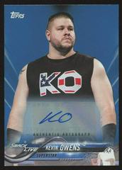 Kevin Owens [Blue Autograph] Wrestling Cards 2018 Topps WWE Prices