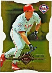 Scott Rolen [Die Cut] Baseball Cards 1997 Leaf Fractal Matrix Prices