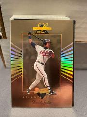 David Justice Baseball Cards 1994 Leaf Limited Gold All Stars Prices
