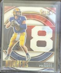 Kenny Pickett Football Cards 2022 Panini Select Draft Picks Numbers Prices