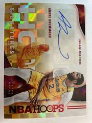 Andre Drummond [Red] Basketball Cards 2021 Panini Hoops Hot Signatures Prices