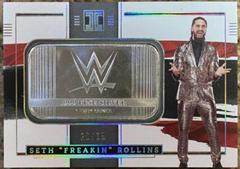Seth 'Freakin' Rollins Wrestling Cards 2022 Panini Impeccable WWE Silver Logo Prices