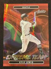 Kyle Lewis [Spectrum Red] #ET-5 Baseball Cards 2022 Panini Absolute Extreme Team Prices