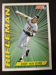 Andy Van Slyke #698 Baseball Cards 1991 Score Prices