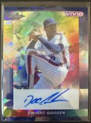 Dwight Gooden [Prismatic] #BA-DG1 Baseball Cards 2023 Leaf Vivid Autograph Prices