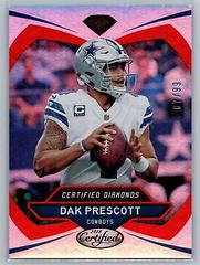 Dak Prescott [Red] #8 Football Cards 2018 Panini Certified Diamonds Prices