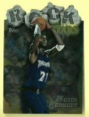 Kevin Garnett #RS12 Basketball Cards 1997 Topps Rock Stars Prices