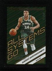 Giannis Antetokounmpo [Gold] #13 Basketball Cards 2021 Panini Recon All Systems Go Prices