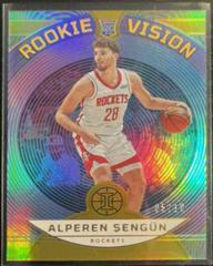 Alperen Sengun [Gold] Basketball Cards 2021 Panini Illusions Rookie Vision Prices