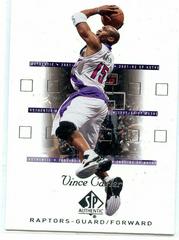 Vince Carter Basketball Cards 2001 SP Authentic Prices