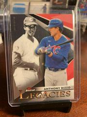 Anthony Rizzo, Ernie Banks #FL-AE Baseball Cards 2021 Topps Finest Legacies Prices