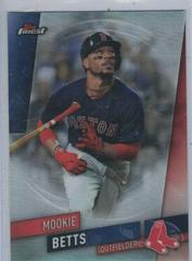 Mookie Betts [Red Refractor] #1 Baseball Cards 2019 Topps Finest Prices