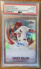 Yadier Molina #YM Baseball Cards 2019 Topps Finest Origins Autograph Prices