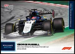 George Russell #28 Racing Cards 2021 Topps Now Formula 1 Prices