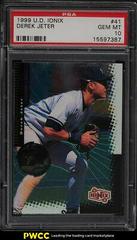Derek Jeter #41 Baseball Cards 1999 Upper Deck Ionix Prices