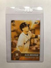 Alex Bregman [Orange] Baseball Cards 2017 Topps Bunt Prices