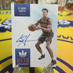 De'Andre Hunter [Citrine] Basketball Cards 2019 Panini Court Kings Heir Apparent Autographs Prices