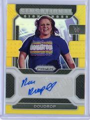 Doudrop [Gold Prizm] #SS-DDR Wrestling Cards 2022 Panini Prizm WWE Sensational Signatures Prices