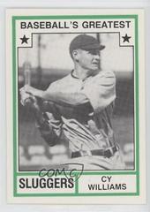 Cy Williams [White Back] #40 Baseball Cards 1982 TCMA Greatest Sluggers Prices