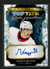 Marco Kasper #TTR-KA Hockey Cards 2023 Upper Deck Artifacts Top Tier Rookie Signatures Prices