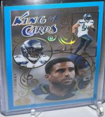 Bobby Wagner [Light Blue] #2 Football Cards 2023 Panini Illusions King of Cards Prices