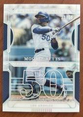 Mookie Betts #TJN-32 Baseball Cards 2022 Panini National Treasures Jersey Numbers Prices
