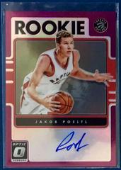 Jakob Poeltl [Purple] #5 Basketball Cards 2016 Panini Donruss Optic Rookie Signatures Prices