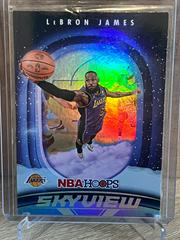 LeBron James [Winter Holo] Basketball Cards 2023 Panini Hoops Skyview Prices
