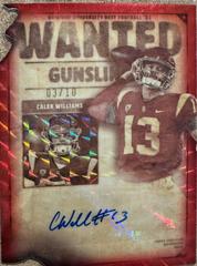 Caleb Williams [Red] #BOA-CW Football Cards 2023 Bowman's Best University Autographs Prices