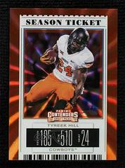 Tyreek Hill [Fame] #100 Football Cards 2019 Panini Contenders Draft Picks Prices