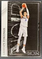 Kristaps Porzingis Basketball Cards 2021 Panini Noir Prices