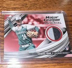 Ezequiel Tovar [Red] #MLM-ET Baseball Cards 2023 Topps Update Major League Material Prices