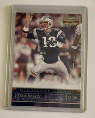 Tom Brady [Gold Holofoil] #57 Football Cards 2007 Panini Donruss Gridiron Gear Prices