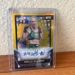 Molly McCann [Gold Refractor] #FNA-MMC Ufc Cards 2024 Topps Chrome UFC Signature Prices