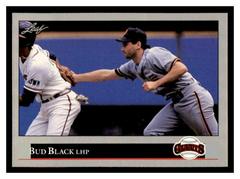 Bud Black #3 Baseball Cards 1992 Leaf Prices
