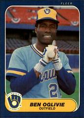 Ben Oglivie #497 Baseball Cards 1986 Fleer Prices