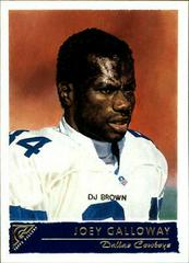 Joey Galloway #6 Football Cards 2001 Topps Gallery Prices