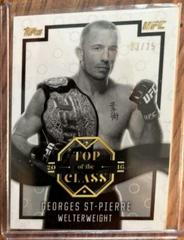 Georges St Pierre [Silver] Ufc Cards 2016 Topps UFC Top of the Class Prices