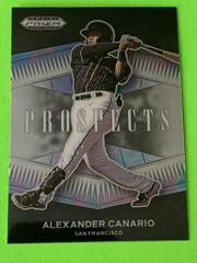 Alexander Canario [Silver Prizm] #P-AC Baseball Cards 2021 Panini Prizm Draft Picks Prospects Prices