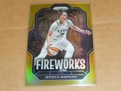 Jessica Shepard [Gold] #15 Basketball Cards 2023 Panini Prizm WNBA Fireworks Prices