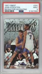 John Stockton [Refractor w/ Coating] Basketball Cards 1997 Finest Prices