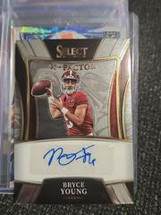 Bryce Young #X-BYO Football Cards 2022 Panini Select Draft Picks Xfactor Signatures Prices