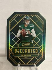 Zach Wilson #D-24 Football Cards 2023 Panini Prestige Decorated Prices